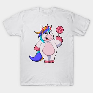 Unicorn with Lollipop T-Shirt